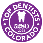 top dentist 5280 logo for 2025